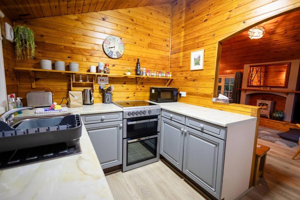Rural Log Cabin In Snowdonia Near Coed Y Brenin By Seren Short Stays Ffestiniog Exteriér fotografie